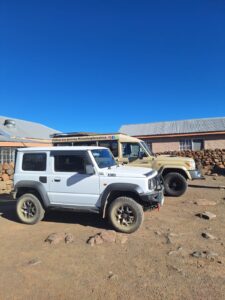 Jimny group at a rest point